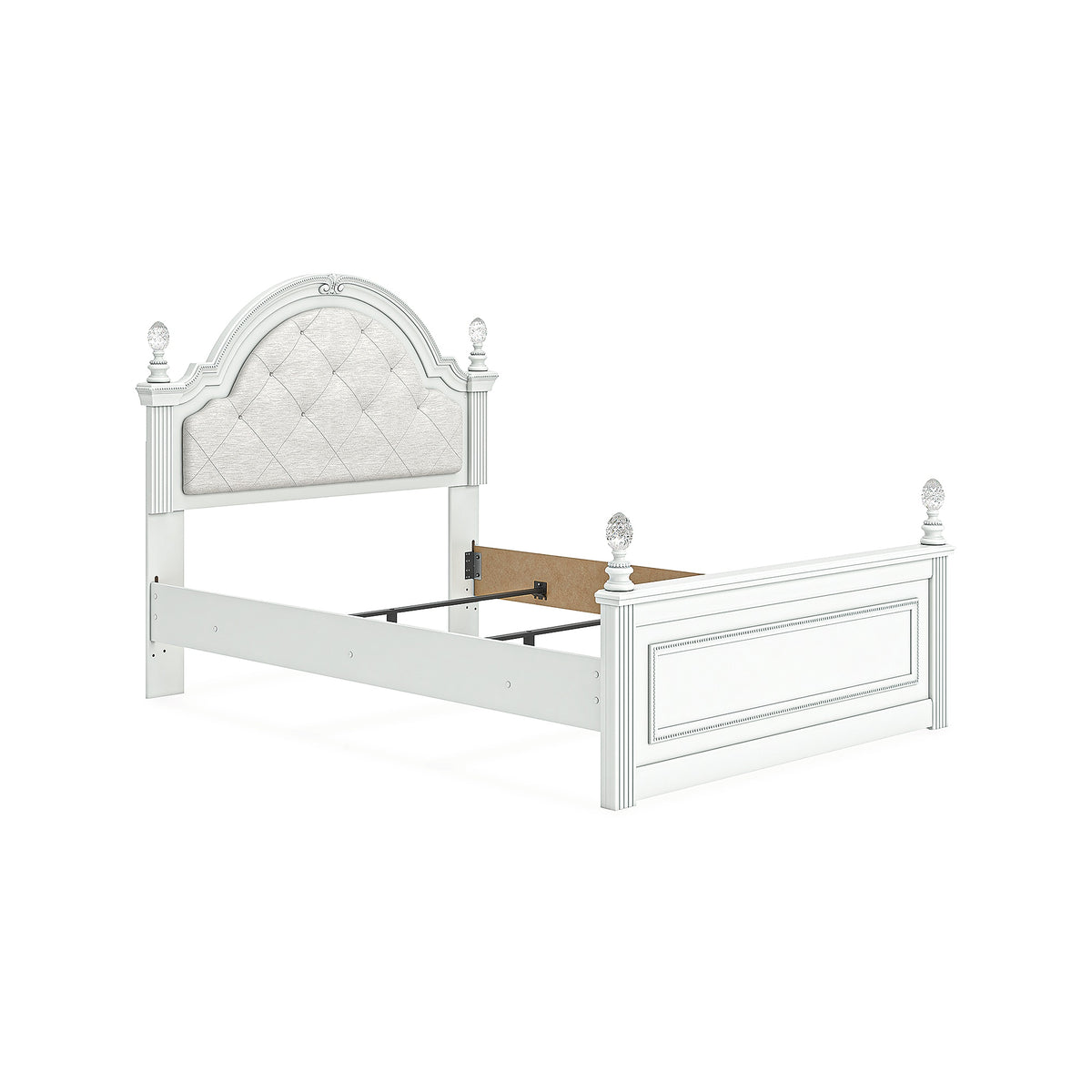 Kozlani Full Upholstered Panel Bed, Dresser and Mirror (PCB1819-SI) - Image 7
