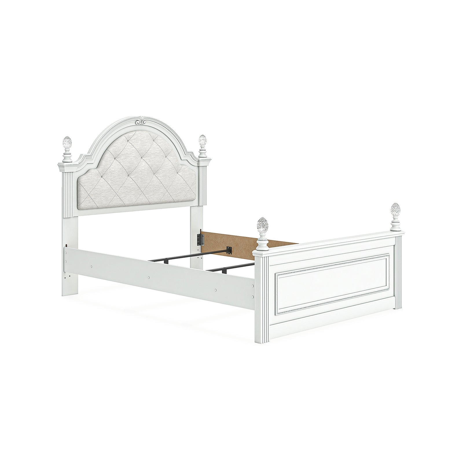 Kozlani Full Upholstered Panel Bed, Dresser and Mirror (PCB1819-SI) - Image 7