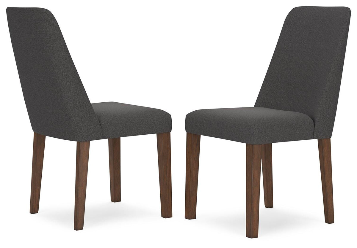 Lyncott Dining Chair (Set of 2) (D615-SI)
