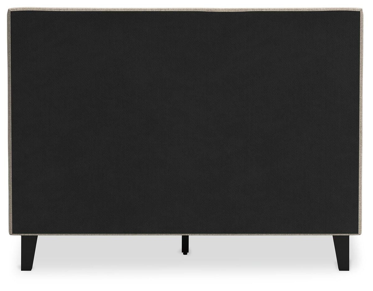 Cielden Upholstered Bed with Roll Slats (Youth) - Soft Gray  (B1199-SI) - Image 5