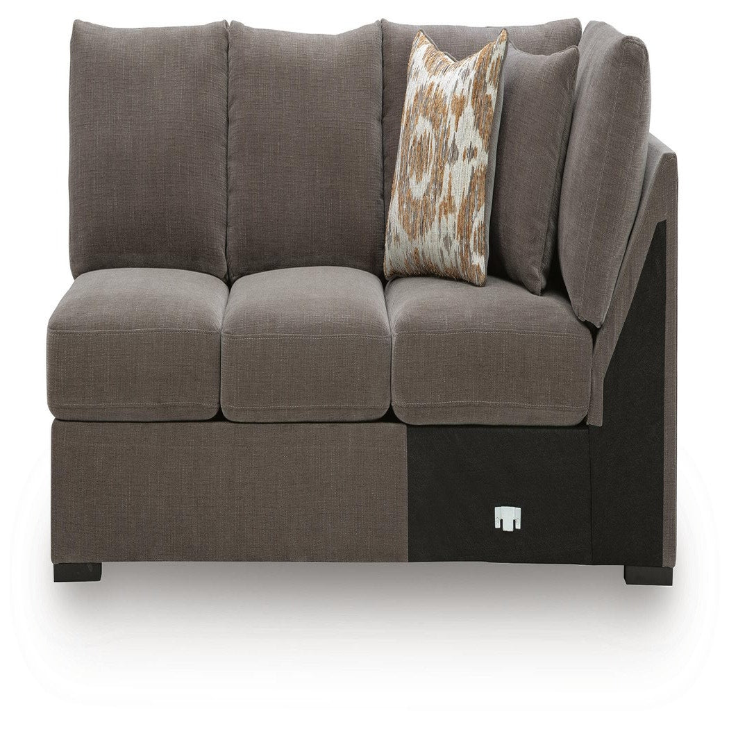 Larson Levee Left-Arm Facing Armless Loveseat with Wedge (PC86205-SI) - Image 11