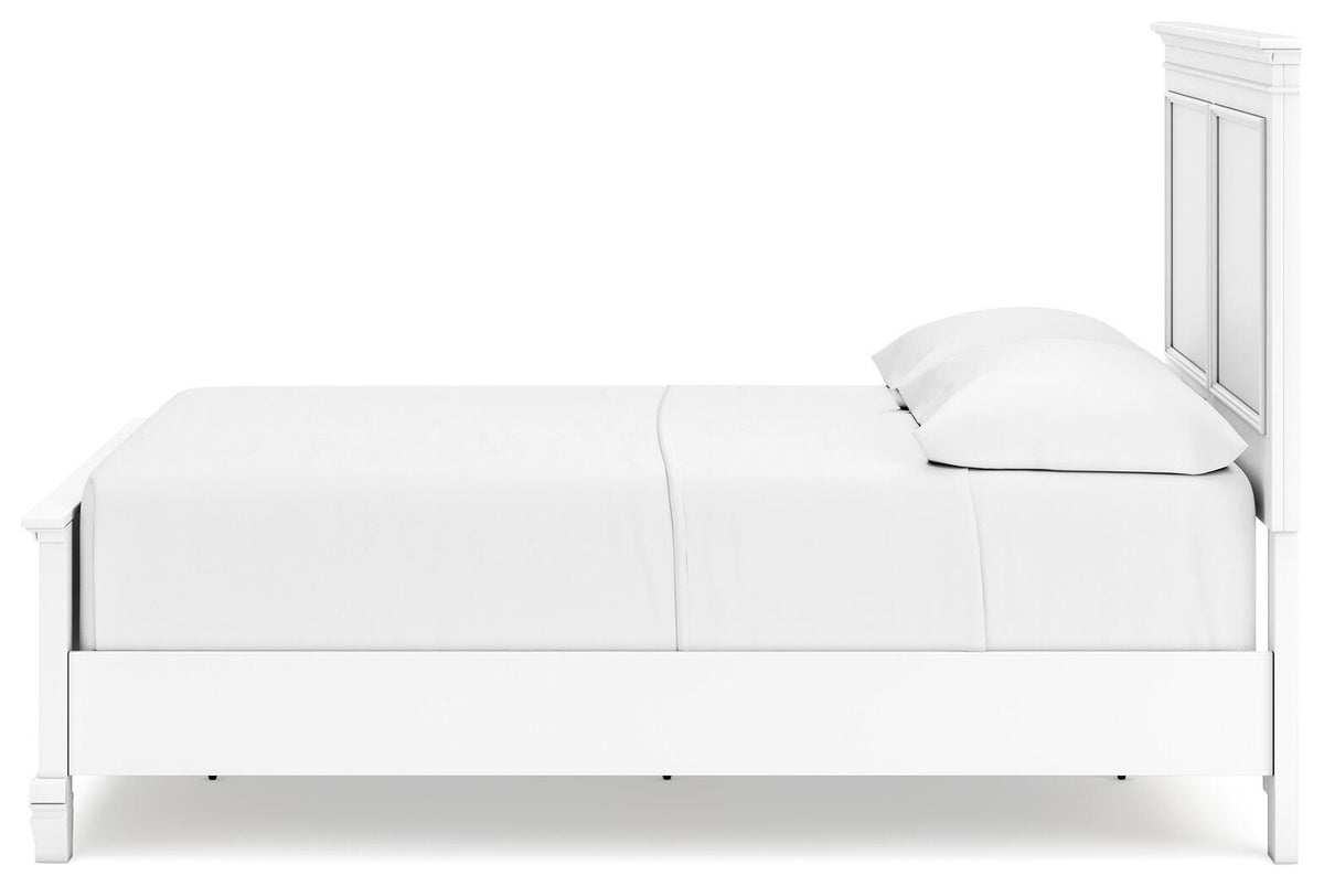 Fortman Full Panel Bed, Dresser and Nightstand (B680-SI) - Image 14