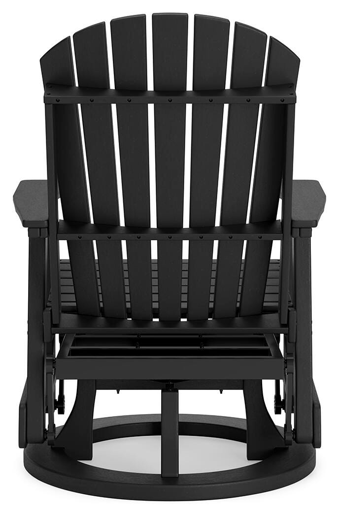 Hyland Wave Outdoor Swivel Glider Chair (P108-SI) - Image 10