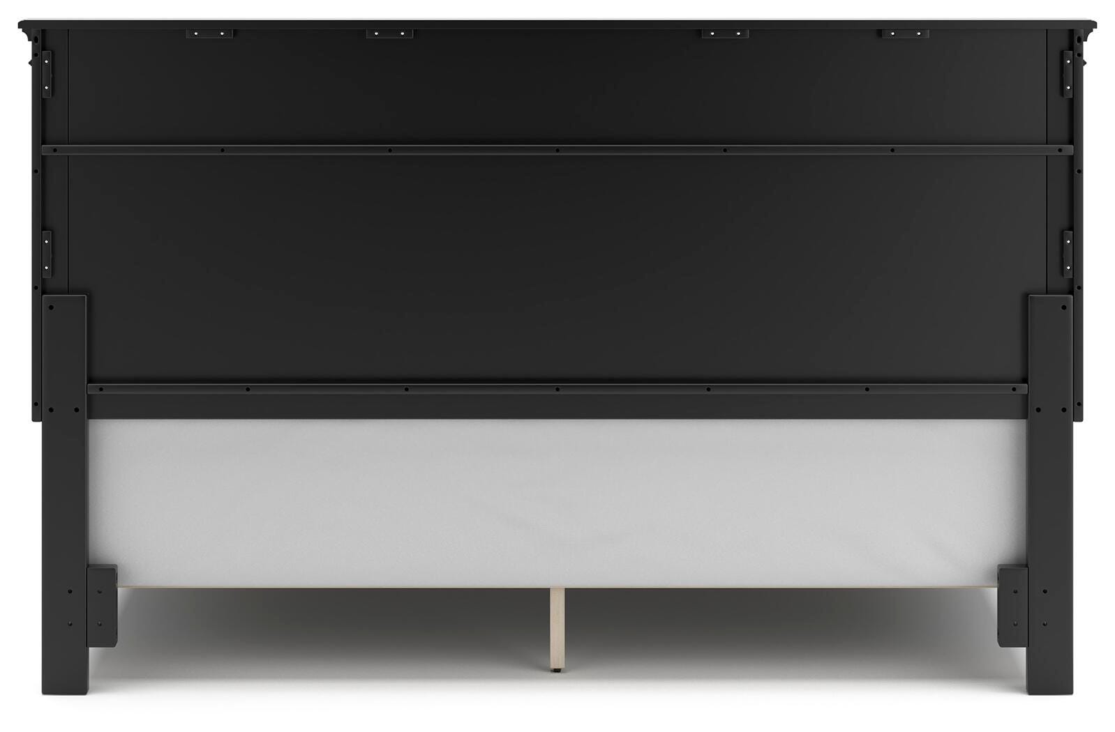 Lanolee Panel Bed, Dresser, Mirror and Nightstand (B687-SI) - Image 13
