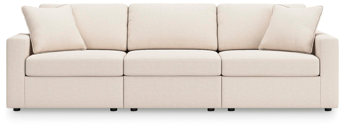 Modmax 3-Piece Sectional and Ottoman (92103-SI) - Image 2