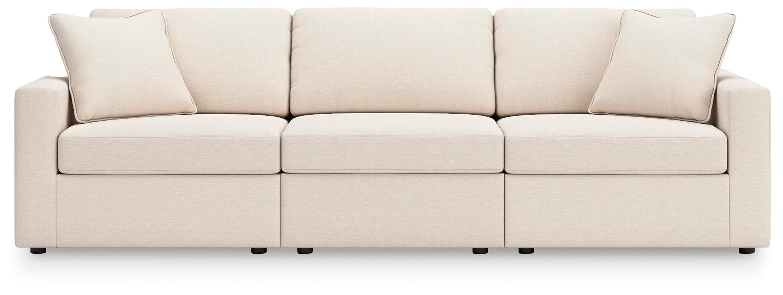 Modmax 3-Piece Sectional and Ottoman (92103-SI) - Image 2