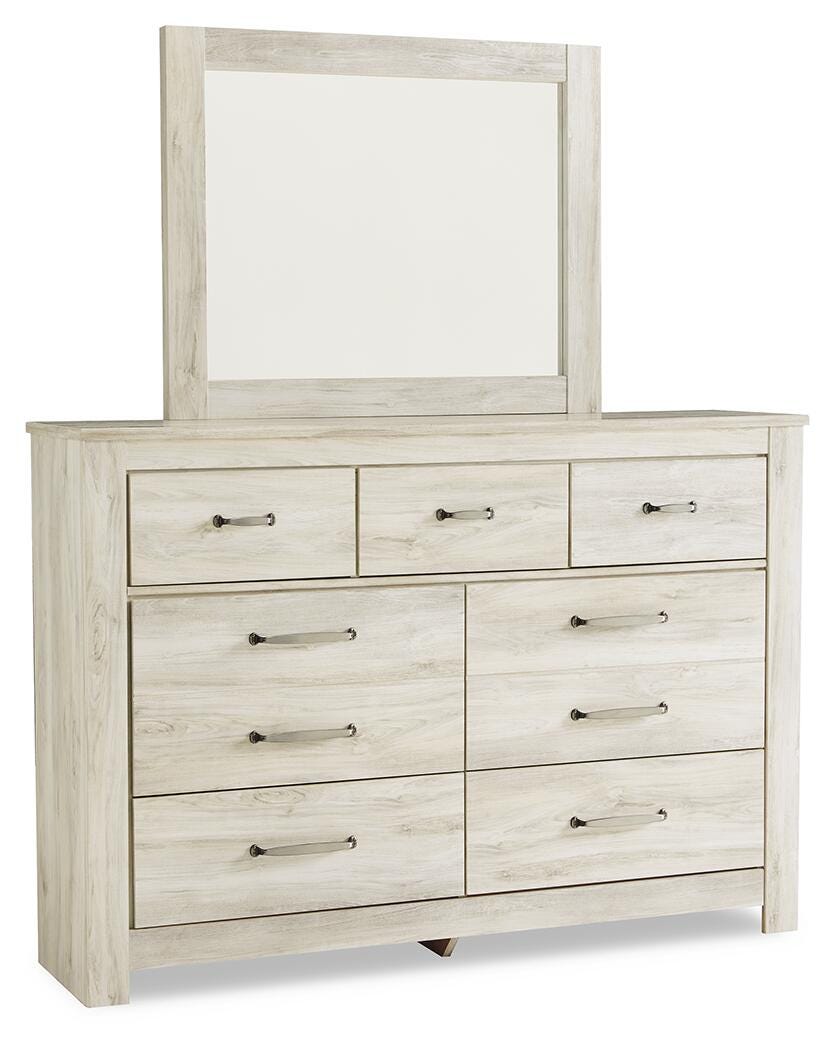 Bellaby Crossbuck Panel Bed, Dresser and Mirror (B331-SI) - Image 3