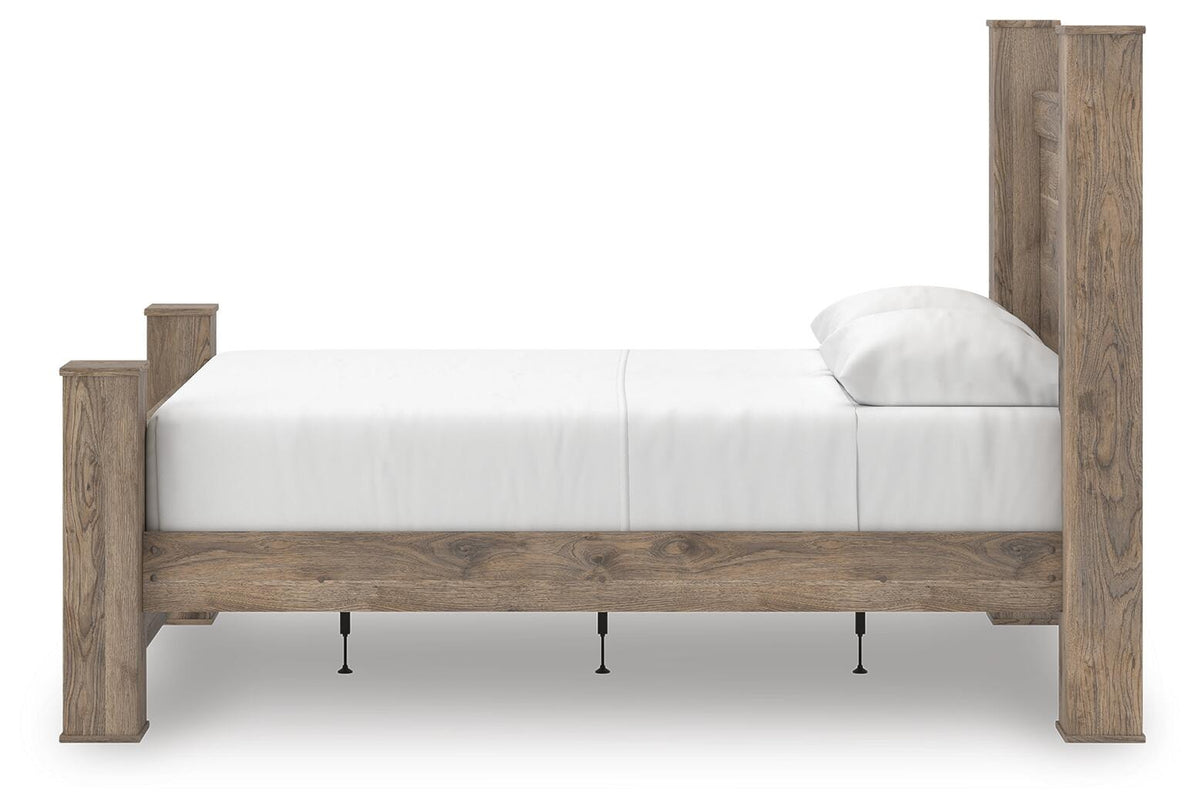 Rusticott Queen Poster Bed (PCB2260-SI) - Image 7