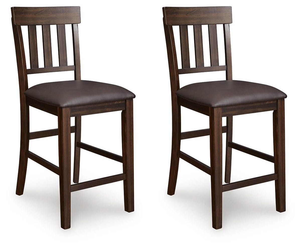 Haddigan Counter Height Bar Stool (Set of 2) (D596-SI) - Image 2