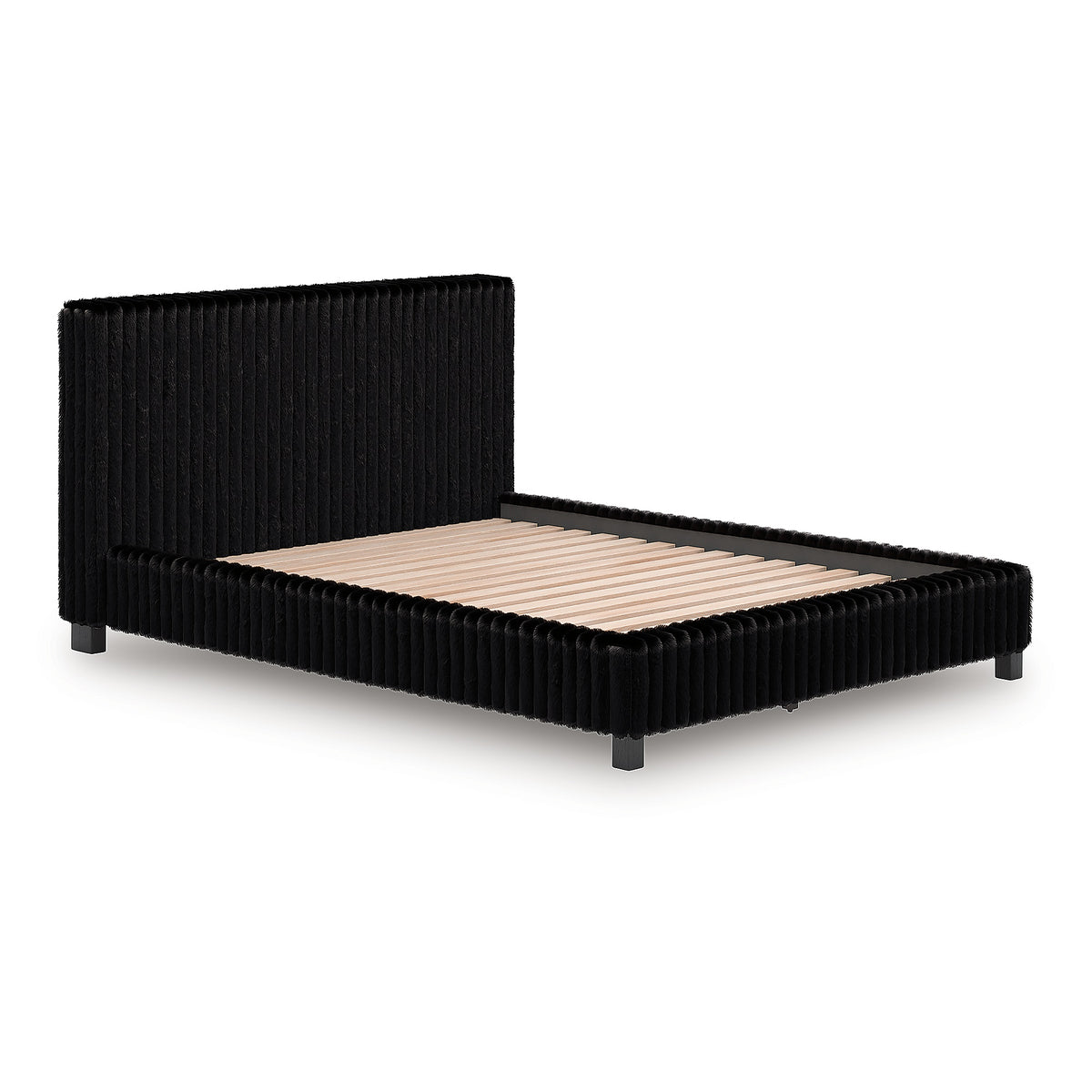 Zuraleus Queen Upholstered Bed, Dresser, Mirror and Nightstand (PCB3380-SI) - Image 11