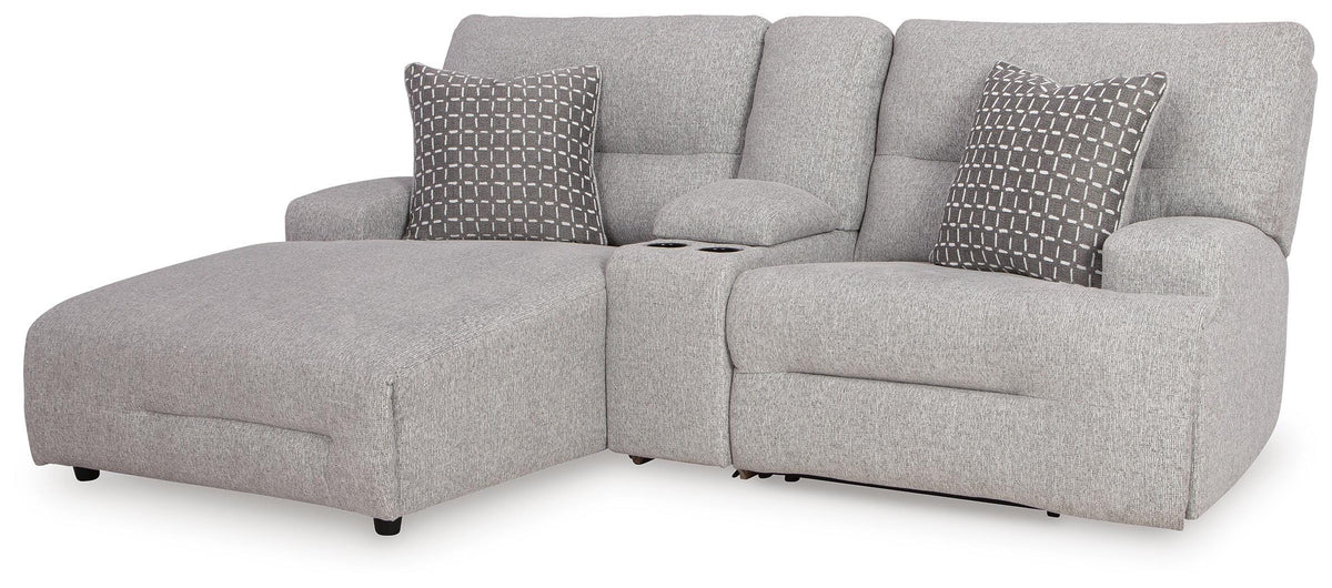 Acklen Place 3-Piece Power Reclining Sectional Sofa with Chaise (93605-SI)