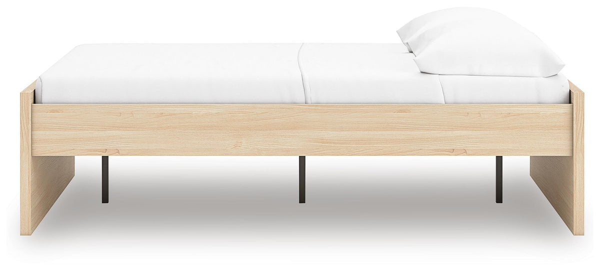 Onita Platform Bed (Youth) - Natural  (EB9632-SI) - Image 7