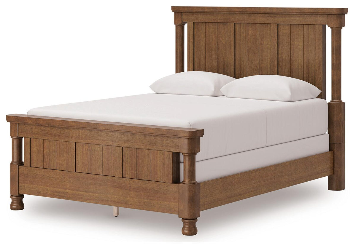 Rowlenstown Queen Poster Bed (PCB824-SI) - Image 3