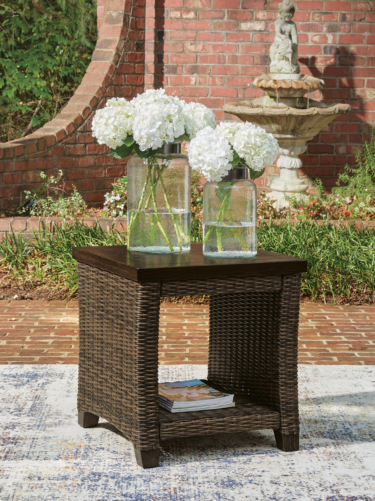 Monterey Point Outdoor Sofa with Cushion (PCP760-SI) - Image 19