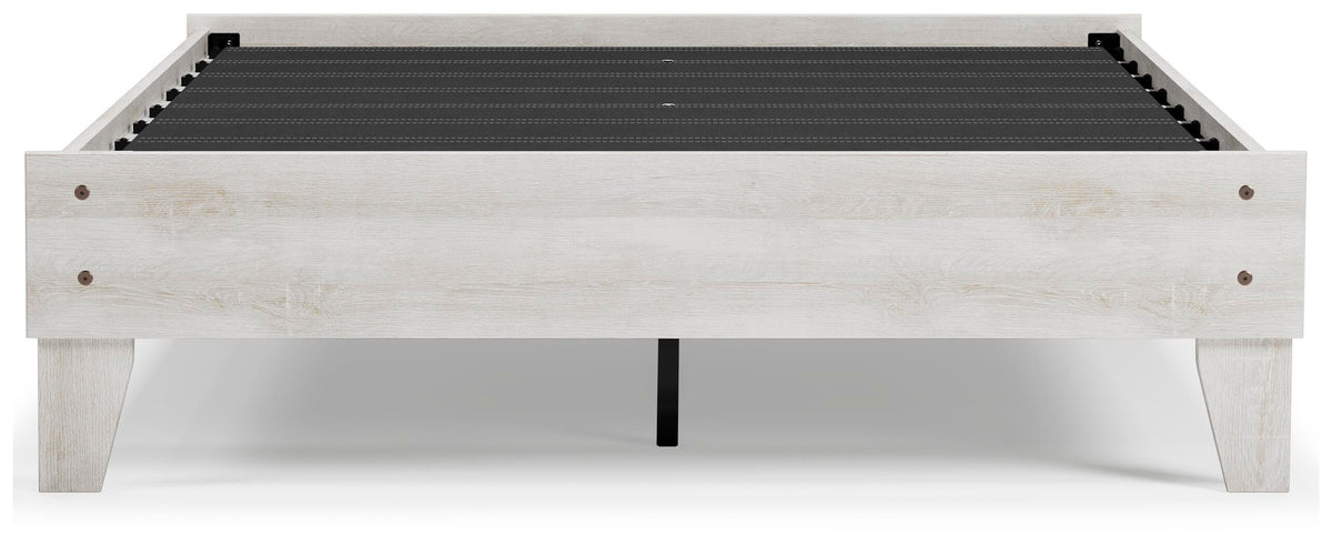 Shawburn Platform Bed - Whitewash  (EB4121-SI) - Image 19