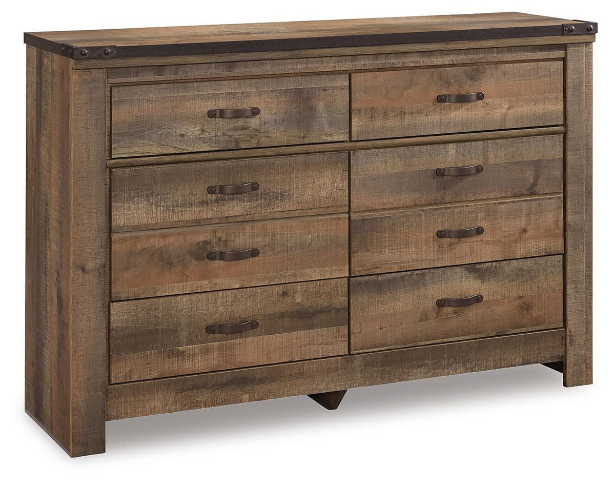 Trinell Bookcase Storage Bed, Dresser, Chest and Nightstand (B446-SI) - Image 2