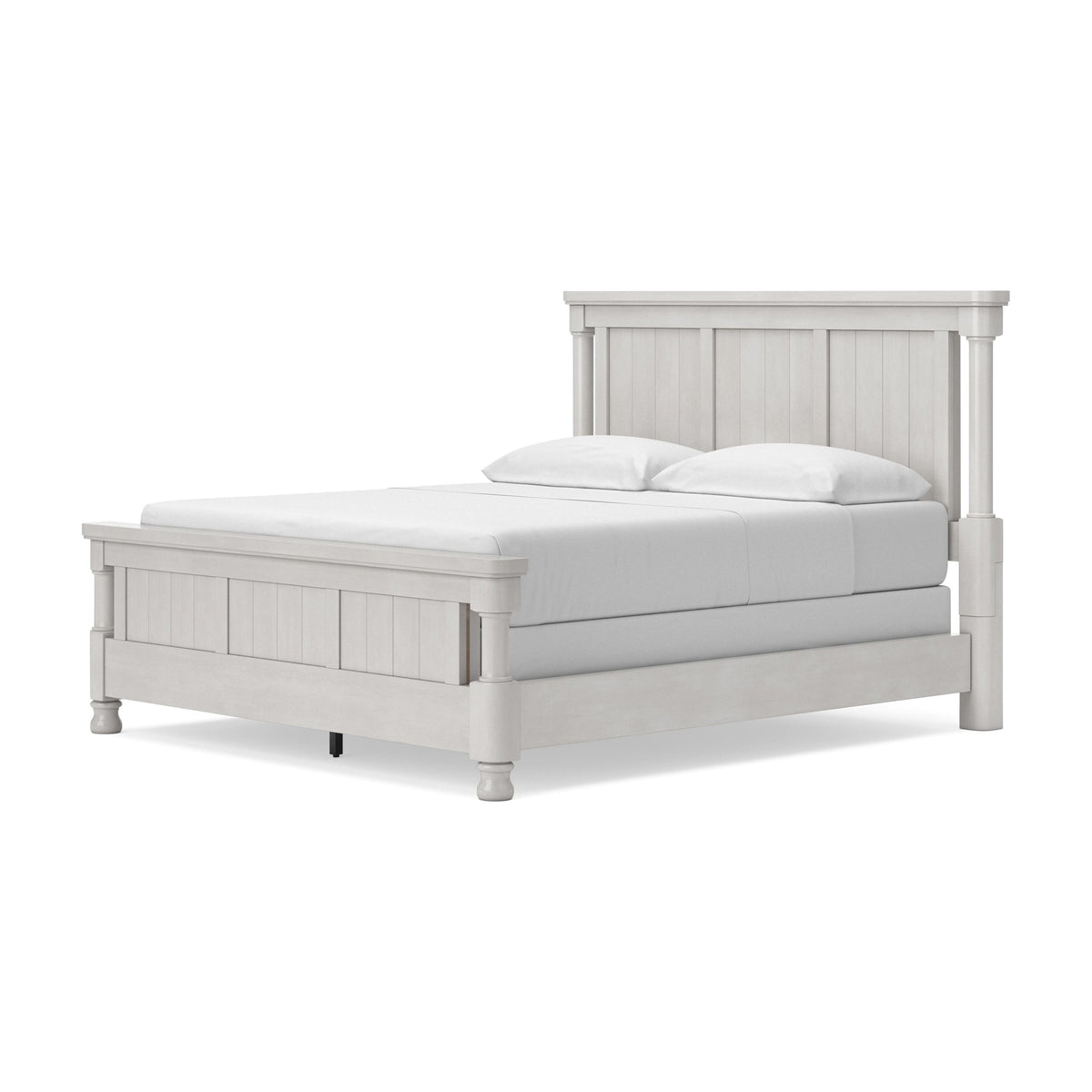 Rowlenstown California King Poster Bed (PCB823-SI) - Image 4