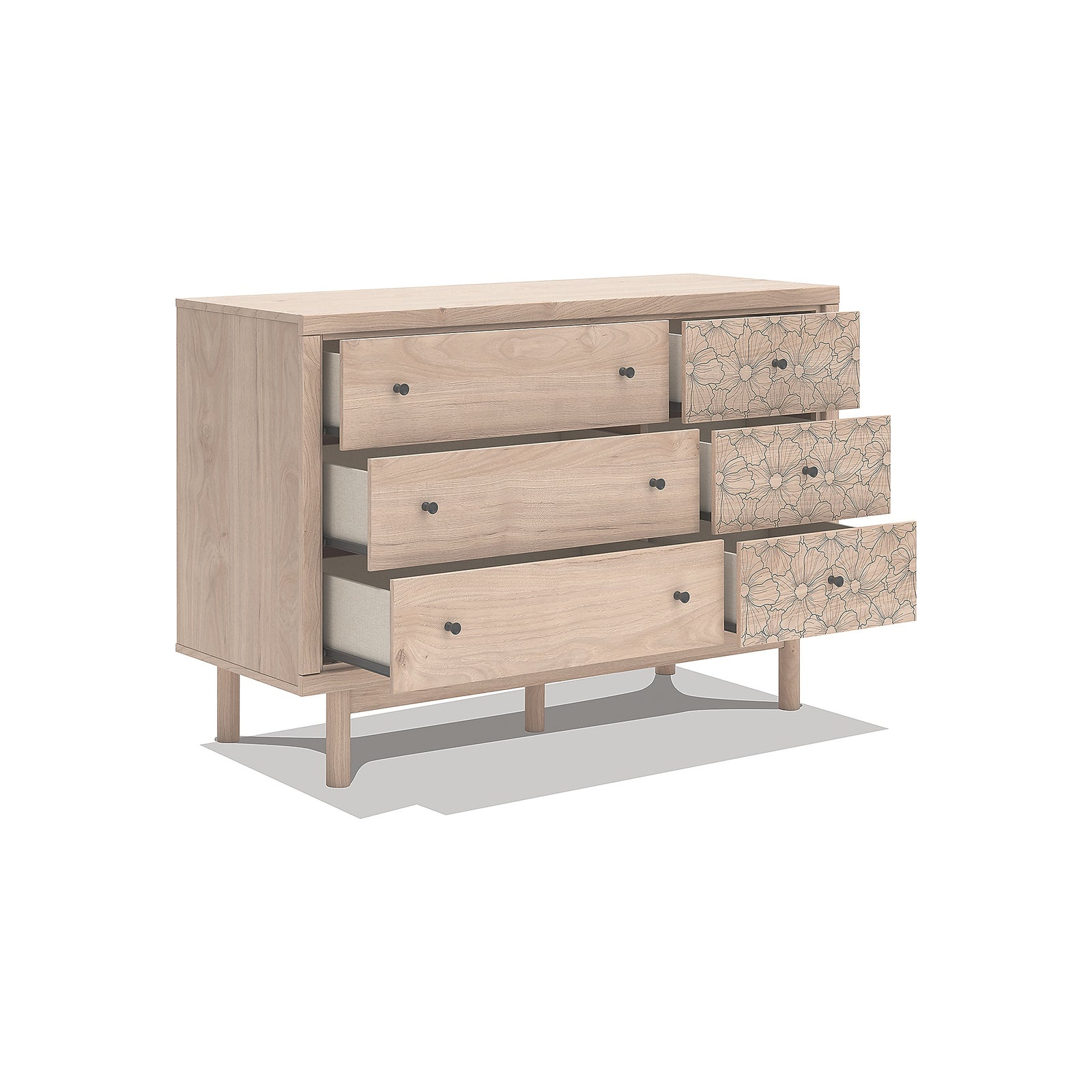 Arloster Twin Day Bed with Storage, Dresser and Nightstand (PCB1566-SI) - Image 4