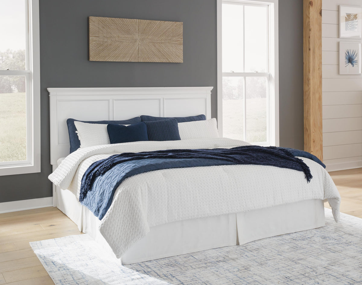 Fortman Panel Headboard - White  (B680-SI) - Image 2