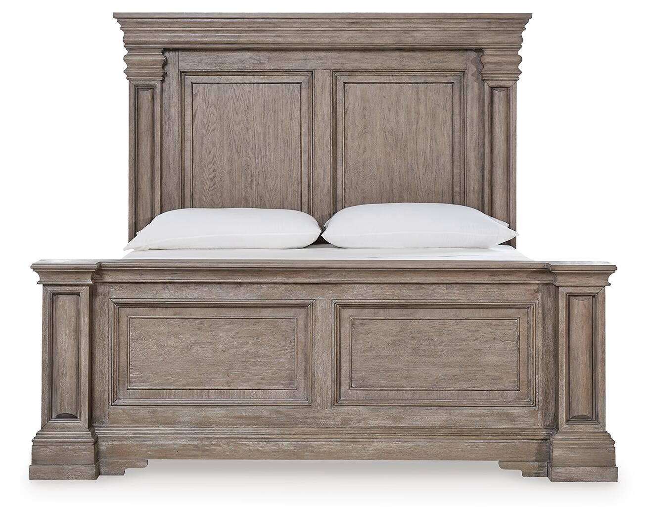 Blairhurst Panel Bed, Chest and 2 Nightstands (B916-SI) - Image 7