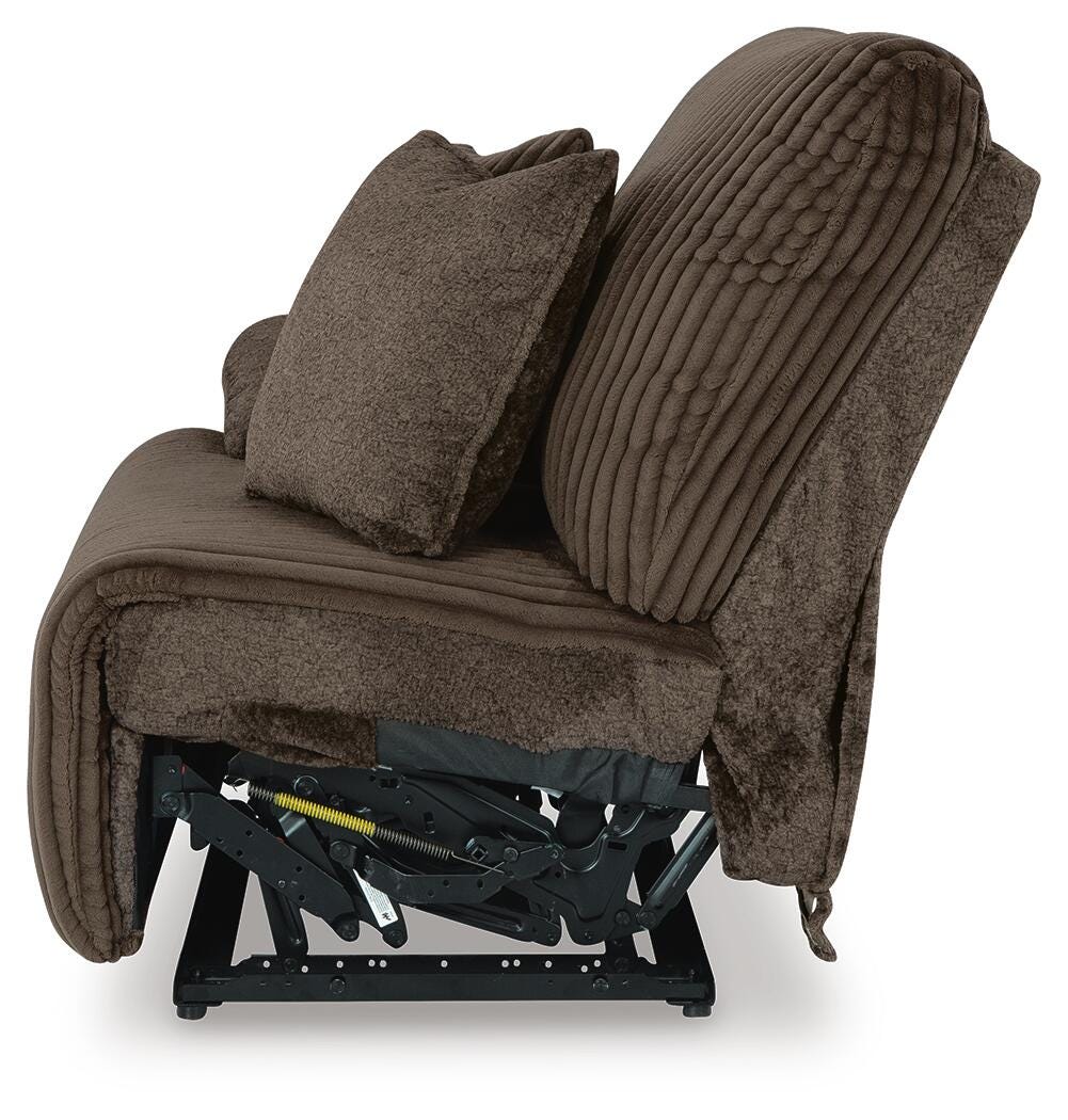 Top Tier 3-Piece Reclining Sofa Chaise Sectional (92705-SI) - Image 15
