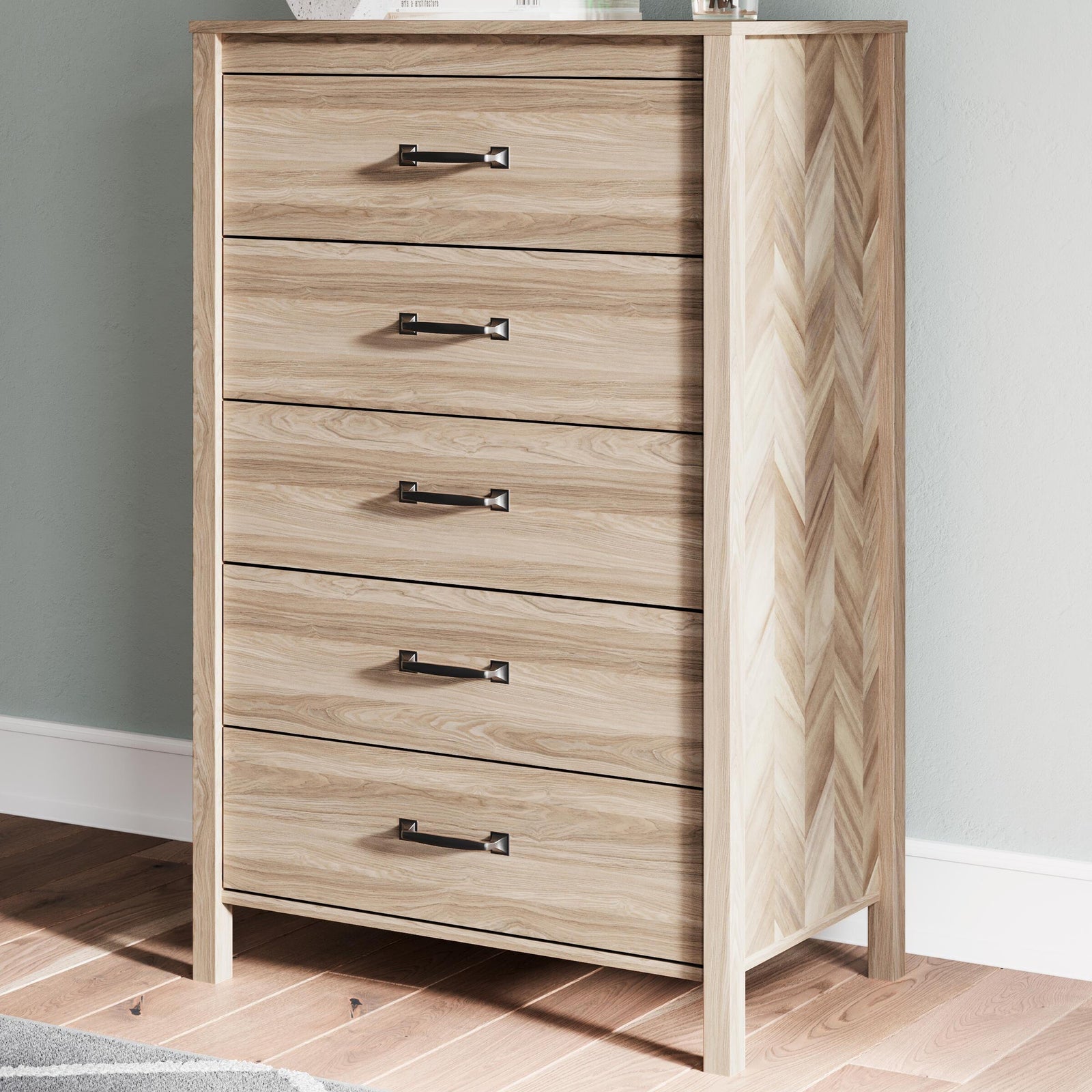 Battelle Chest of Drawers - Tan  (EB3929-SI) - Image 9
