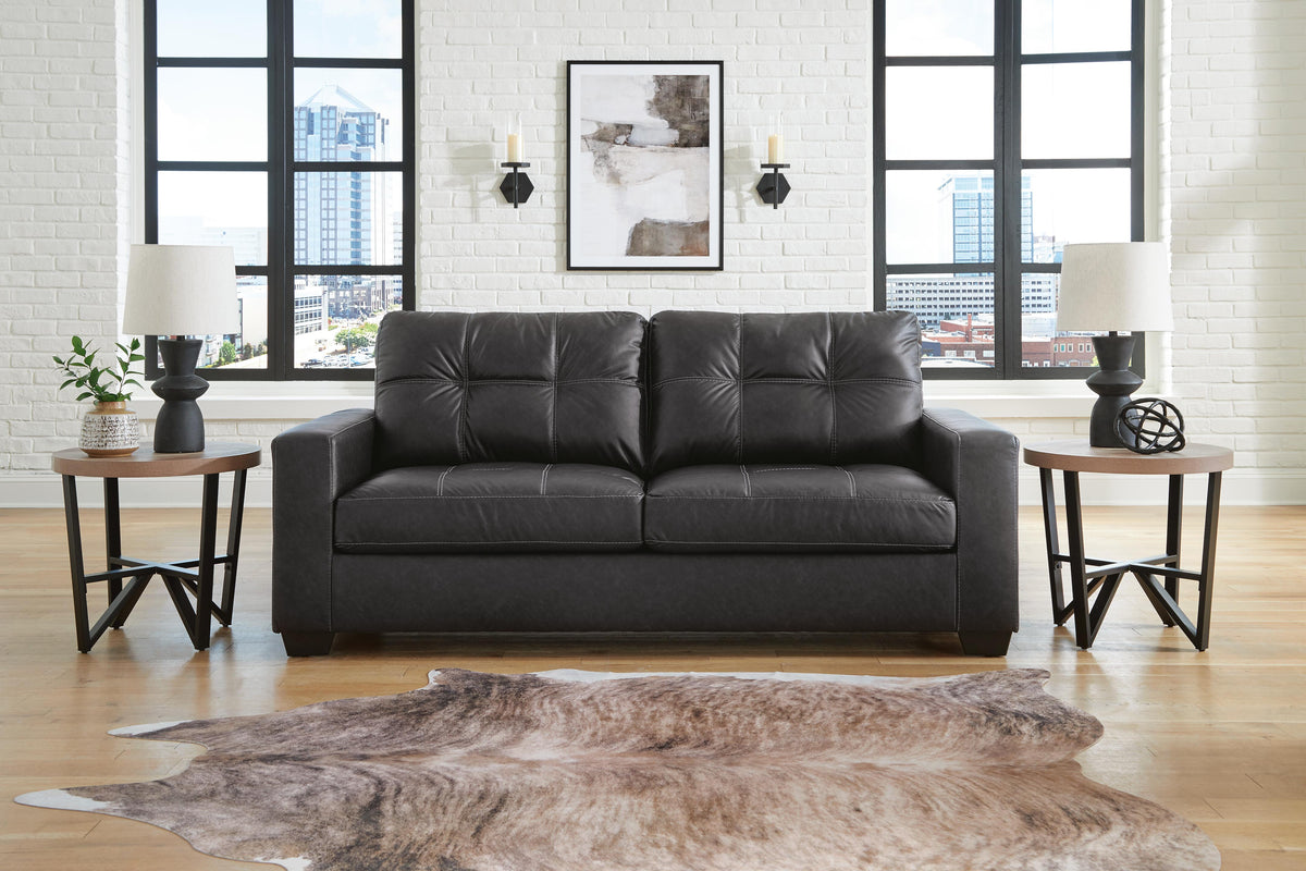 Barlin Mills Sofa, Loveseat and Recliner (17004-SI) - Image 16