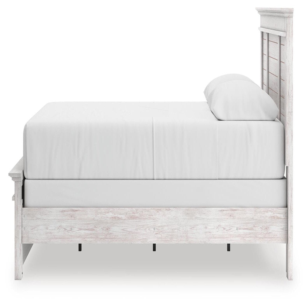 Makidern Queen Panel Bed, Dresser and Mirror (PCB1171-SI) - Image 13