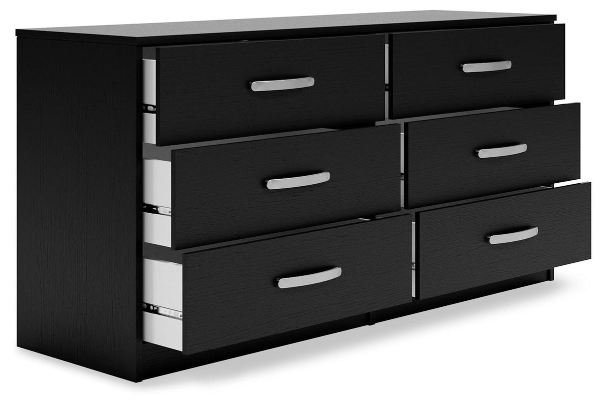 Finch Dresser - Black  (EB3392-SI) - Image 3