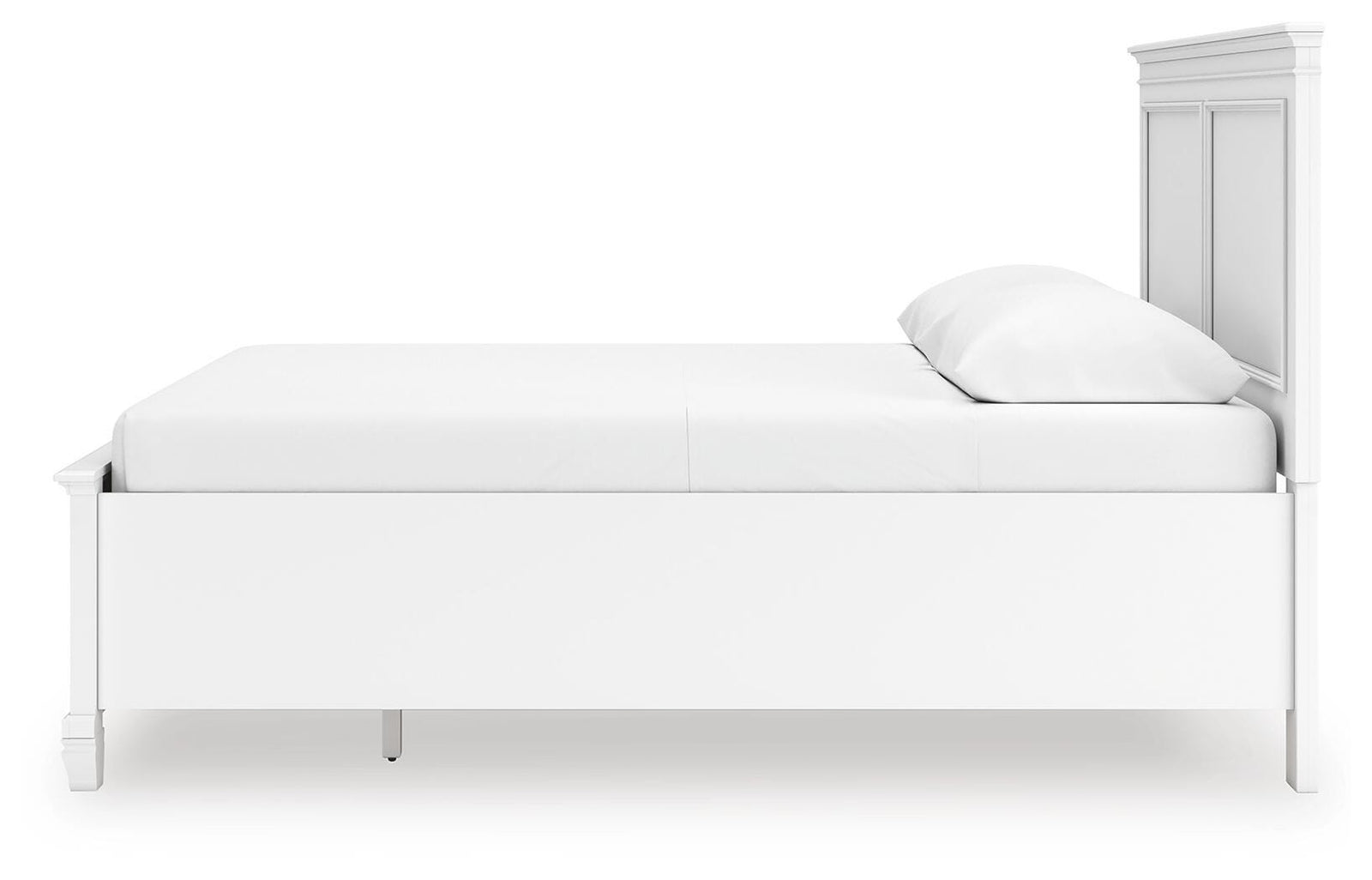 Fortman Panel Storage Bed - White  (B680-SI) - Image 8