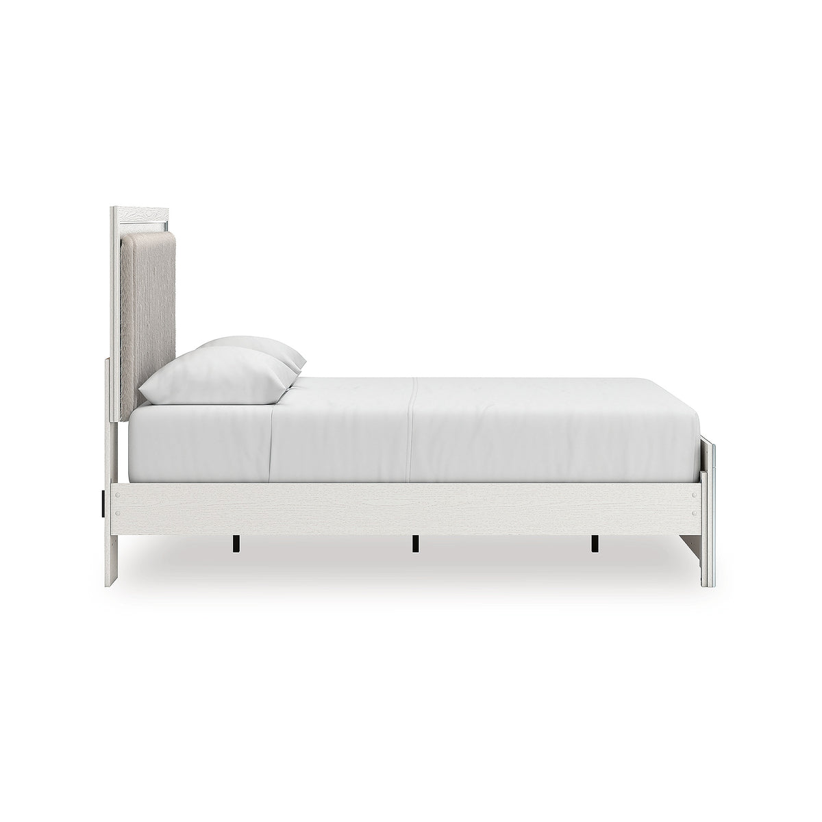 Zuraleus Queen Upholstered Panel Platform Bed (PCB3381-SI) - Image 5