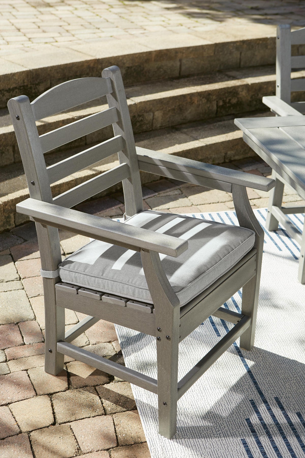 Visola Outdoor Dining Table with 4 Chairs (P802-SI) - Image 12