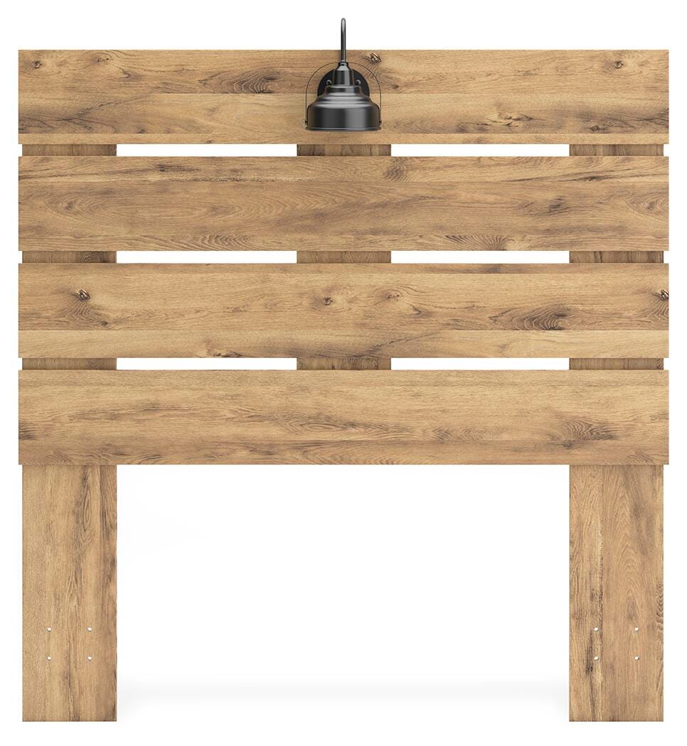Larstin Panel Headboard - Tan Brown  (EB2712-SI) - Image 4