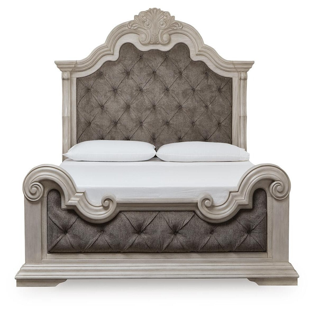Bruchandi California King Upholstered Panel Bed (PCB948-SI) - Image 4