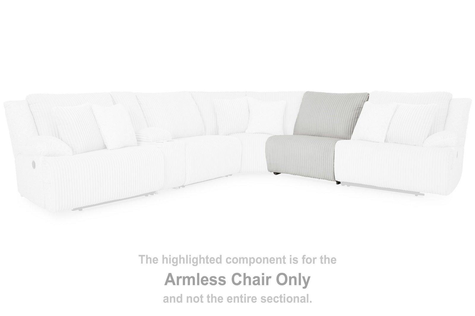Top Tier Right-Arm Facing Press Back Chaise (92706-SI) - Image 46