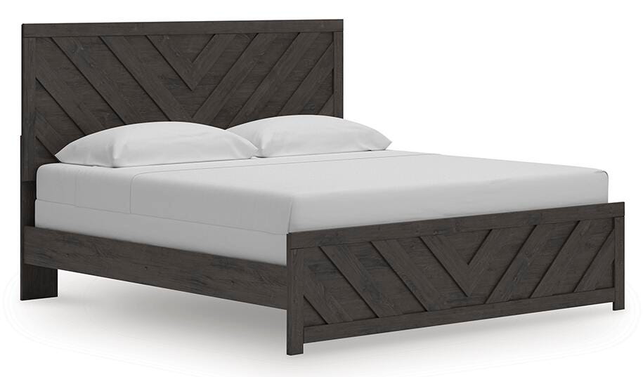 Prendonea Panel Bed, Dresser and Nightstand (B3789-SI) - Image 10