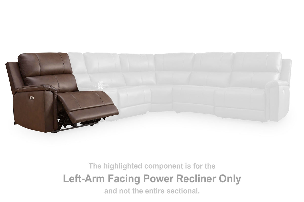 Bleckley Power Reclining Loveseat with Console (PCU12001-SI) - Image 37