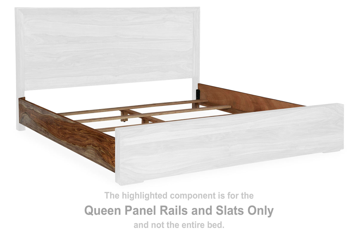 Dressonni Panel Rails and Slats - Brown  (B790-SI)