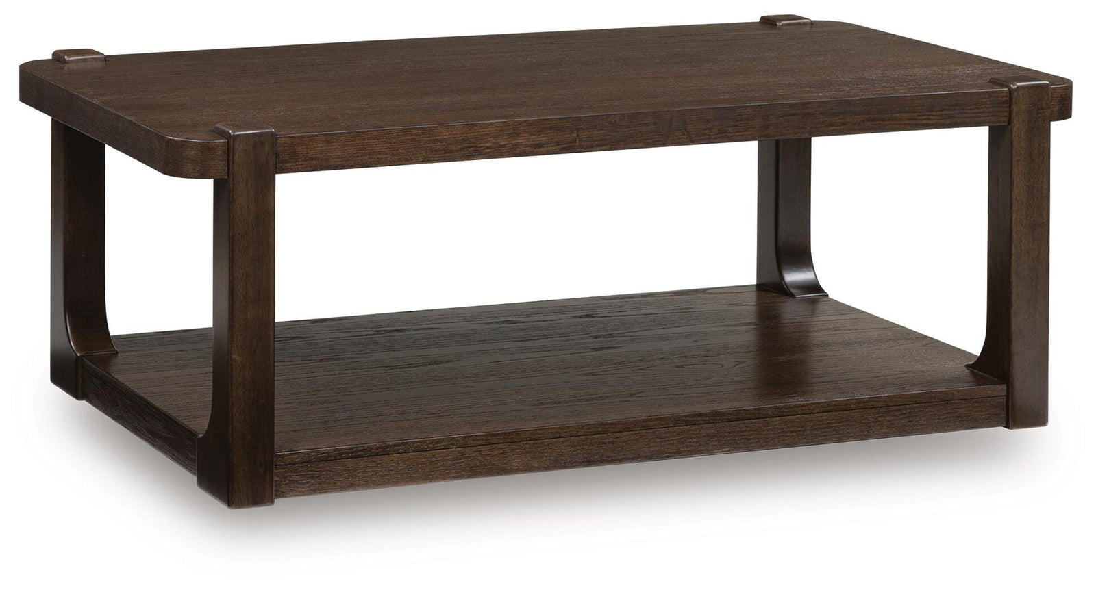 Breckington Coffee Table - Dark Brown  (T656-SI)