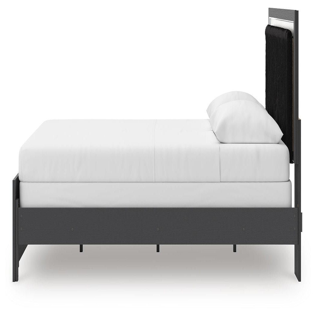 Zuraleus Queen Panel Bed, Dresser, Mirror and Nightstand (PCB3380-SI) - Image 14