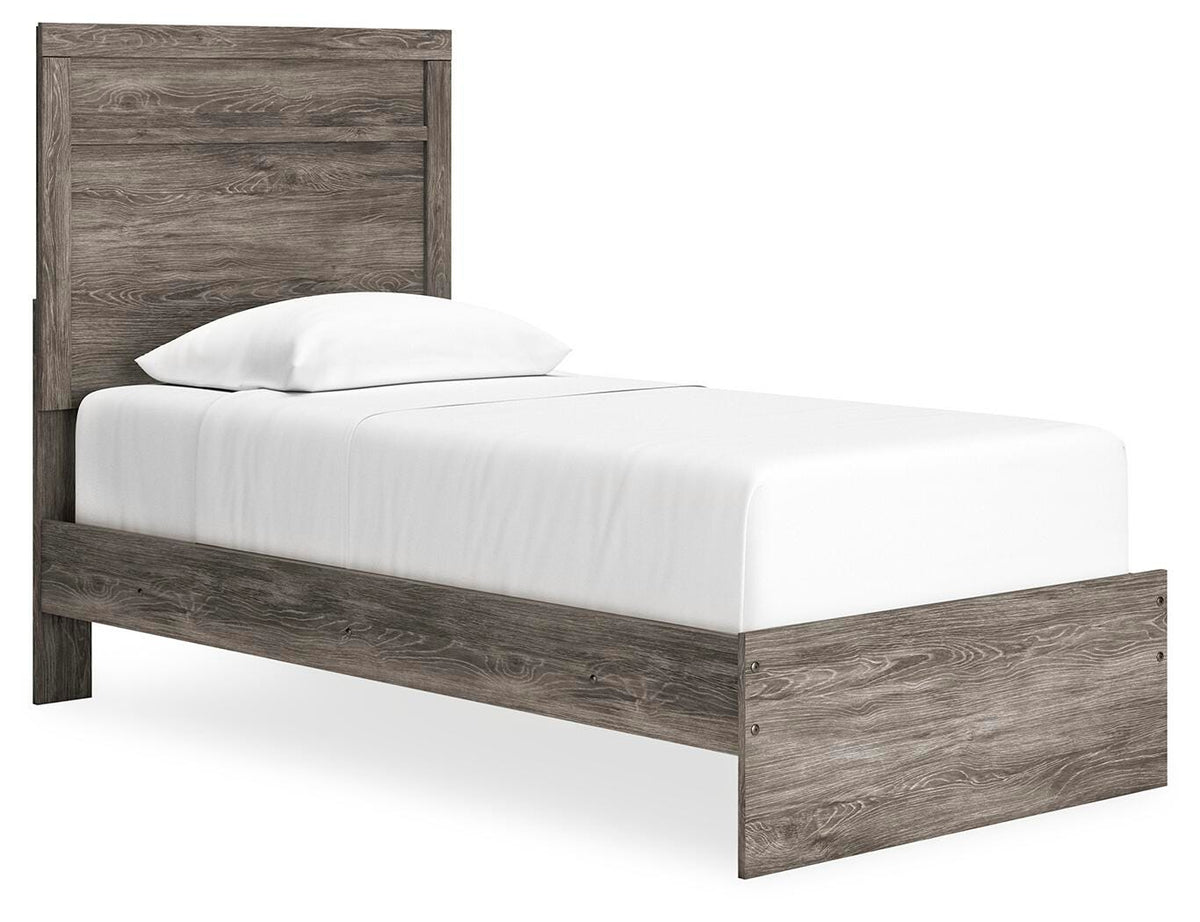 Ralinksi Panel Bed, Dresser and Mirror - Gray  (B2587-SI) - Image 4