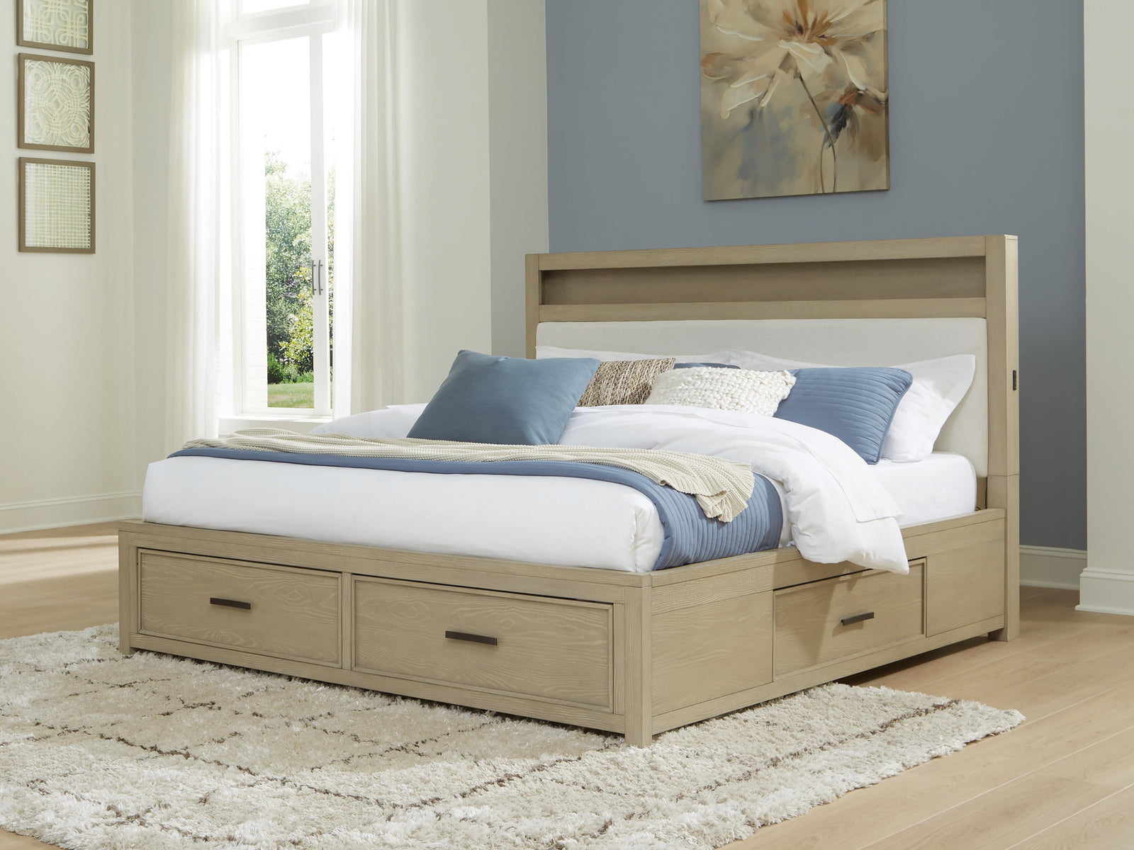 Calmoro Bookcase Bed - Gray  (B602-SI) - Image 2