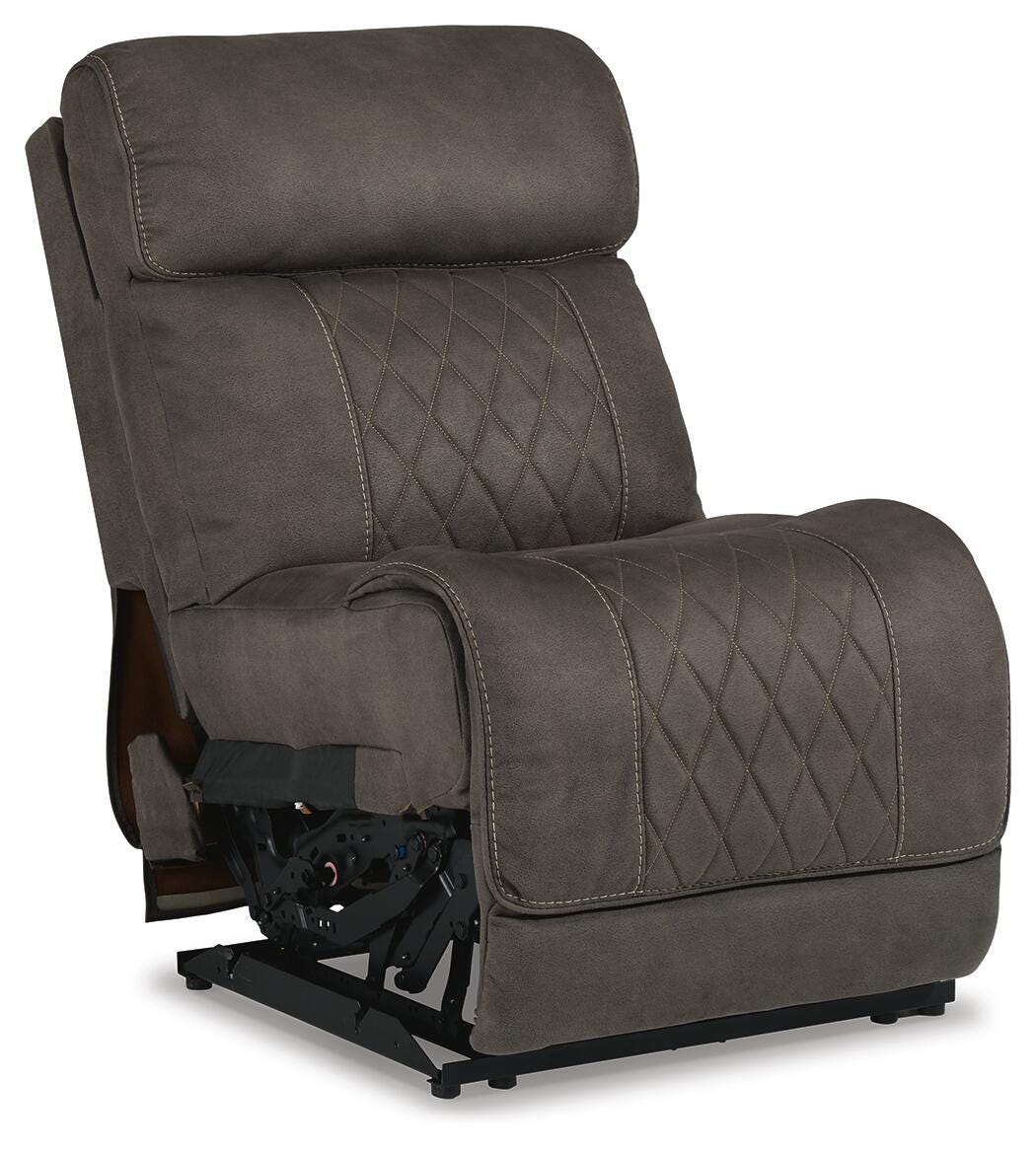 Hoopster Power Armless Recliner (23703-SI) - Image 2