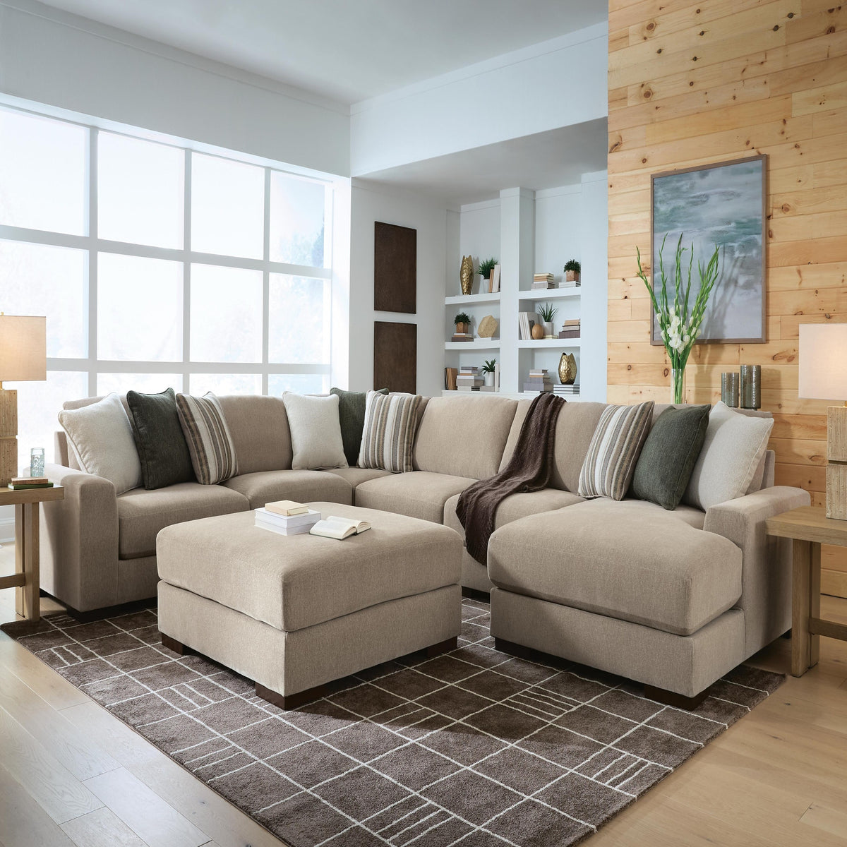 Linenhause 4-Piece Sectional (31803-SI)