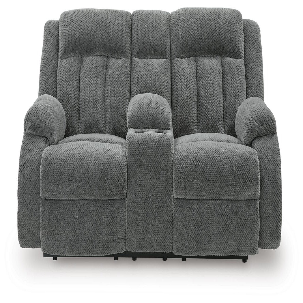Observation Power Reclining Loveseat with Console (PC21405-SI)
