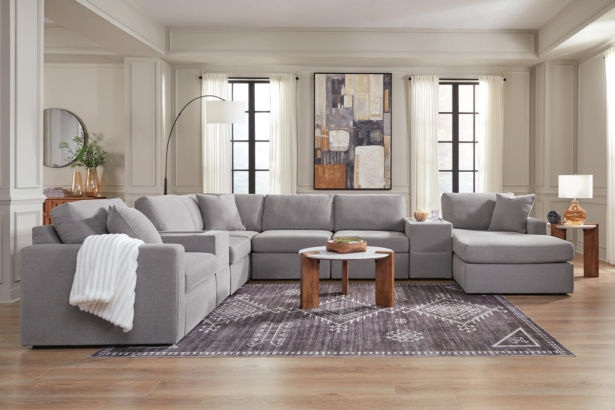 Modmax 8-Piece Sectional with Chaise (92104-SI) - Image 5