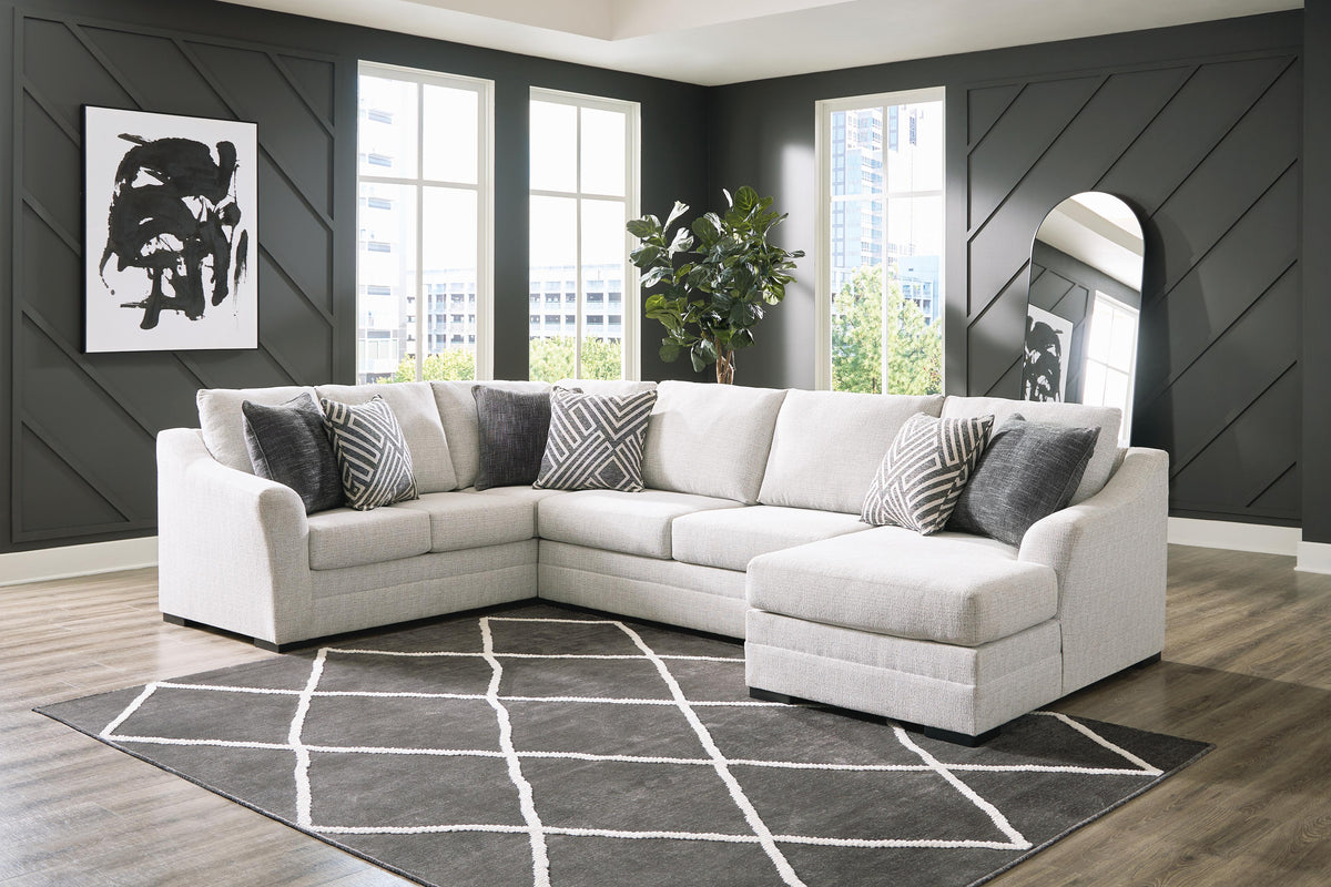 Koralynn 3-Piece Sectional with Chaise (54102-SI) - Image 3