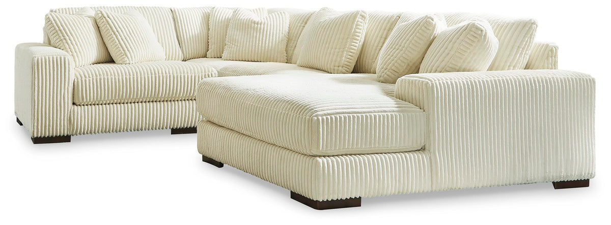 Lindyn 4-Piece Sectional with Chaise (21104-SI)