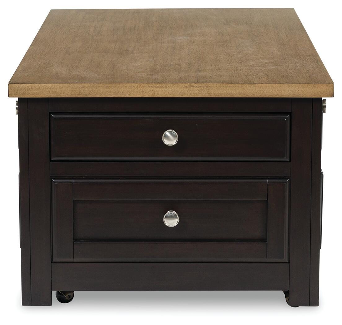 Drazmine Lift-Top Coffee Table - Brown  (T734-SI) - Image 4