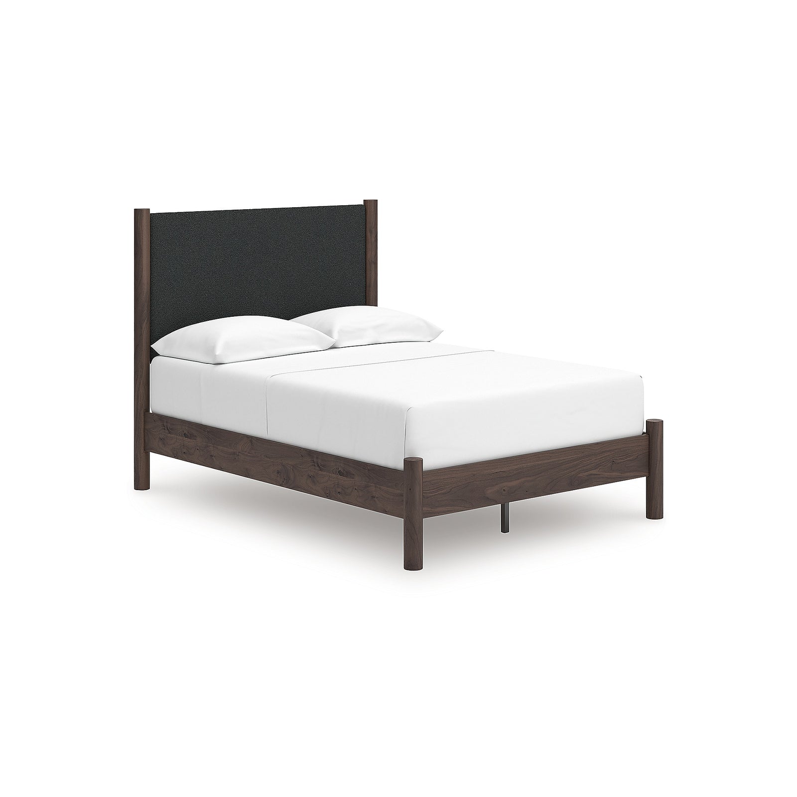 Pamytta Full Upholstered Platform Bed, Dresser and Mirror (PCB2614-SI) - Image 10